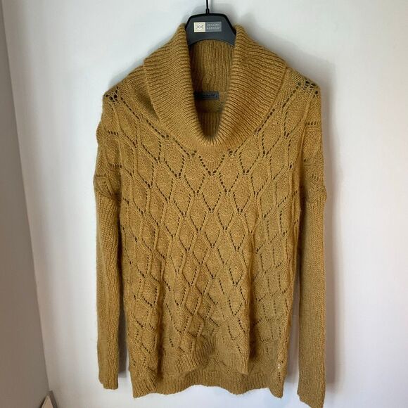 Elsamanda open Knit Oversized Cowl Neck Pullover, S. Mohair Blend - Picture 14 of 15